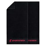 Hochwertiges Sport-Handtuch von Sportstech für Fitness im Gym I Gym Handtuch aus 100% Baumwolle als Fitnessstudio Zubehör | Handtuch-Set Aber auch einzelne Handtücher im stylischen Design TWL50
