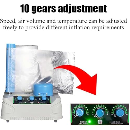 Machine de gonflage portable 10 vitesses réglables pour calage de colis - 4