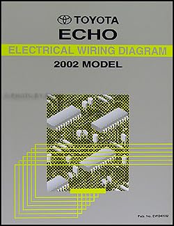 2002 Toyota Echo Wiring Diagram Manual Original : Toyota: Amazon.com.mx