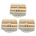 LEFITPA 3 Pack Replacement 544080803 Air Filter Cleaner for Husqvarna 445 445E 450 450E Chainsaw Models