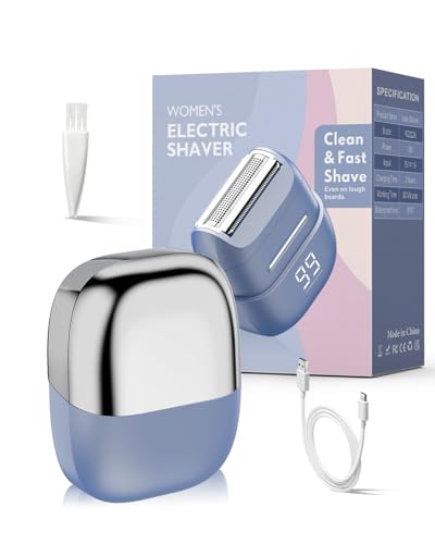 UNIMIKO Electric Shaver For Women, Waterproof Wet Dry Mini Electric Razors For Women - Cordless...
