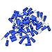 Mavaol 50 Pack Fork Crimp Terminals, 14 12 AWG, Copper, PVC Insulation, 19A Current, Easy Installation, for Electrical Wiring, Machinery, Industrial Automation
