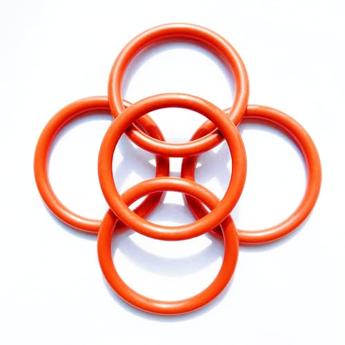 5pcs Silicone Steam Gasket Ring Replacement for Delonghi Group Espresso Machines Brew EAM Esam ECAM ORM Piston Seal OD 44mm ID 36mm