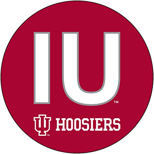 Indiana Hoosiers 4 Inch Round Magnet Officially Licensed Collegiate Product