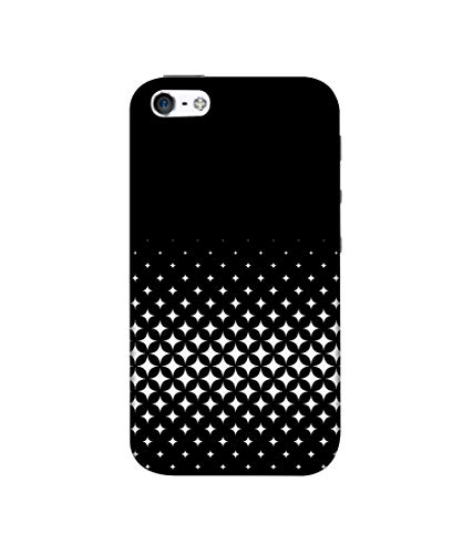Image of Amazon Brand - Solimo Designer Small Squre Pattern 3D Printed Hard Back Case Mobile Cover for Apple iPhone 5 / 5S