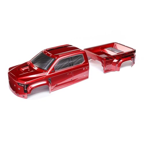 ARRMA Big Rock 6S BLX Painted Decaled Trimmed Body - Red, ARA411027