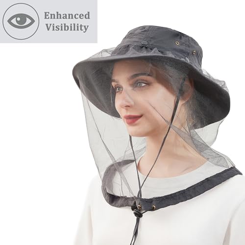 Image of Palmyth Head Net Hat, Sun Hat Safari Hat