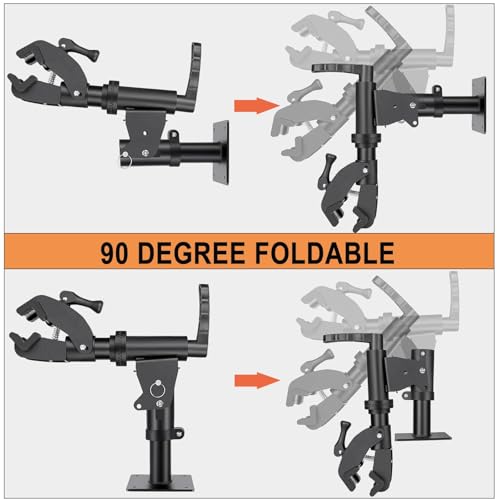 Image of CHEPARK Bike Repair Stand (Max 88lbs) - Bench / Wall Mount Bike Workstand - E Bike Repair Stand Shop Home Mechanics for Mountain Bike and Road Bike (Bench / Wall)