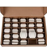 GasSaf Ceramic Briquettes Replacement for Select Turbo, Nexgrill Gas Grill Models, 2 x 2 x 0.8 inch, Set of 50 pcs