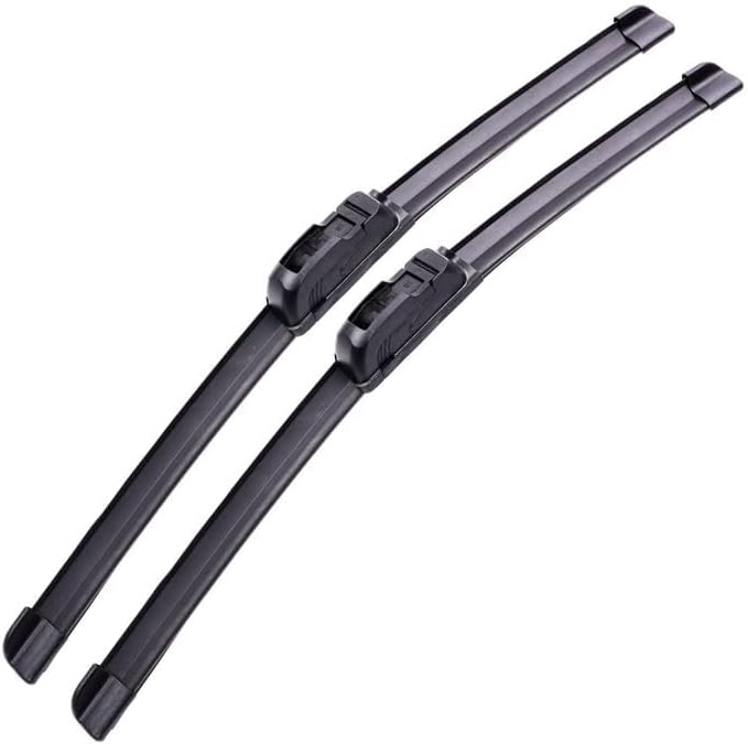 Miniatura 1 de Limpiaparabrisas de automóvil de 22 pulgadas + 20 pulgadas, calidad de fabricante original, tipo U, universal, de goma suave, sin marco, sin