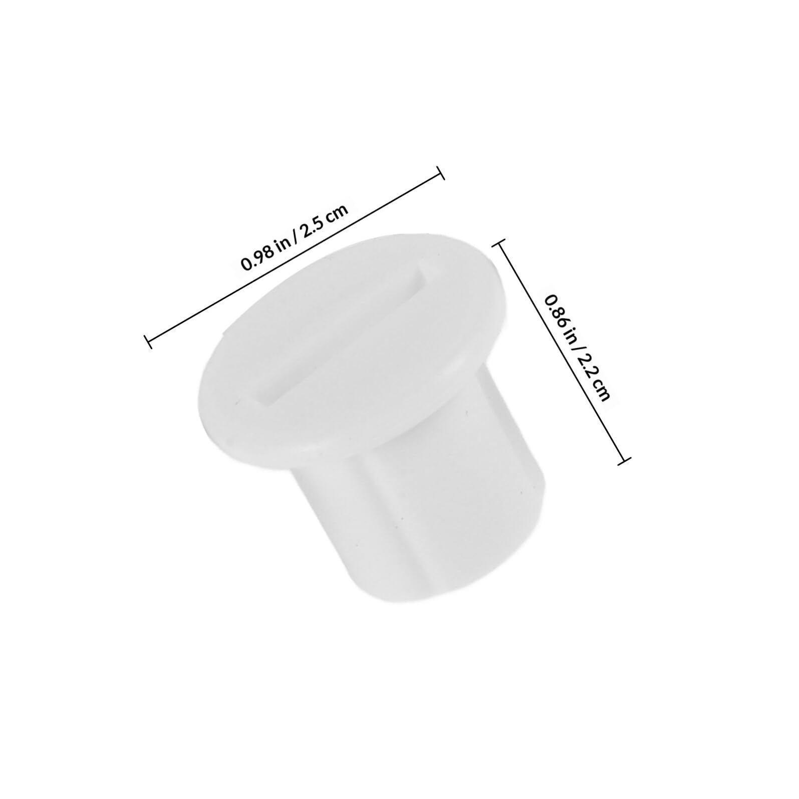 Accessori per Scaletta Wc per Ragazzo Ragazza, Set Viti per Sedile Wc, Materiale Plastico Resistente Bianco, Adatti per Bagno e Facile Installazione