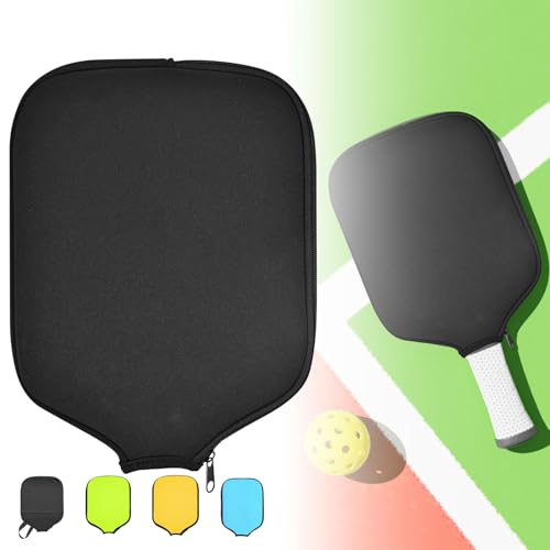 Qujior Pickleball Paddle Cover, Universal Case Size - 8.6 x 12.2 inches Racket Sleeve, Compatible...