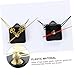 Generic 2pcs Clock Movement Clock Supplies Clock Motor Clock Hands Replacement Compatible with All Kinds of Clocks and Watches Silent Clock Mechanism Battery Clock Mute Movement Plastic