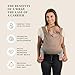 Moby Duet Baby Carrier for Infant to Newborn (8-33lbs), Three Adjustable Carrying Positions & Customizable Seat, Snug & Secure Child Wrap Carrier, Comfortable & Designed for Perfect Fit (Sparrow)