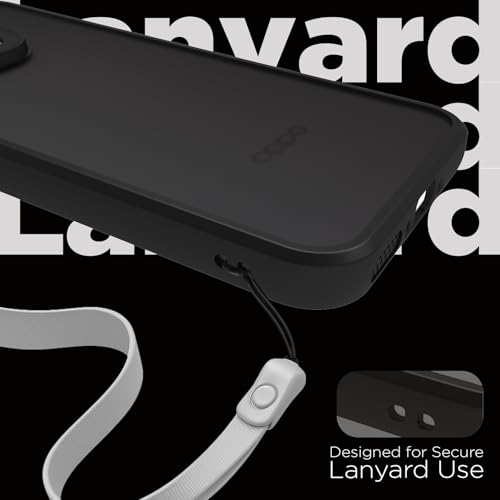Image of RIGGEAR Shockproof Sleek Hybrid Armor Back Cover Case for Oppo Find X9 5G (Smoke Black Matte PC + Black TPU Bumper)
