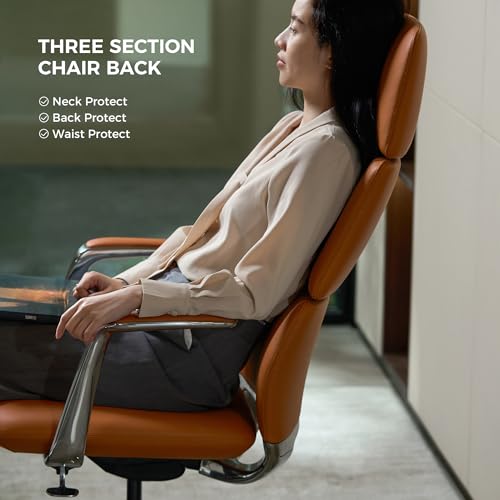 Luxury leather executive chair