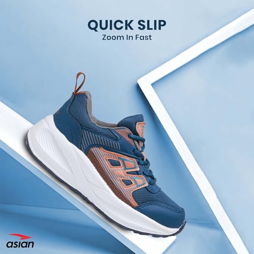 Image of ASIAN Adventure-56 Kids Running Shoes | Stylish Sports Sneakers with Memory Foam, Breathable Mesh Shoes | Anti-Slip Grip Sole for Daily Use, School & Travel