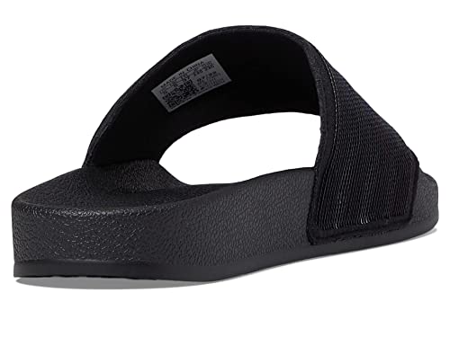 Adidas Originals Adilette Slide Sandal, Black/Silver Metallic, 7 Us Unisex Big Kid #TOP4