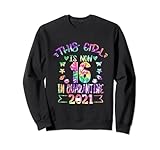 Si estás buscando un regalo para niñas de 16 años, esta camisa para niñas es ahora 16 años, la camisa para niña de 16 cumpleaños en diseño colorido teñido anudado es perfecta para ti.