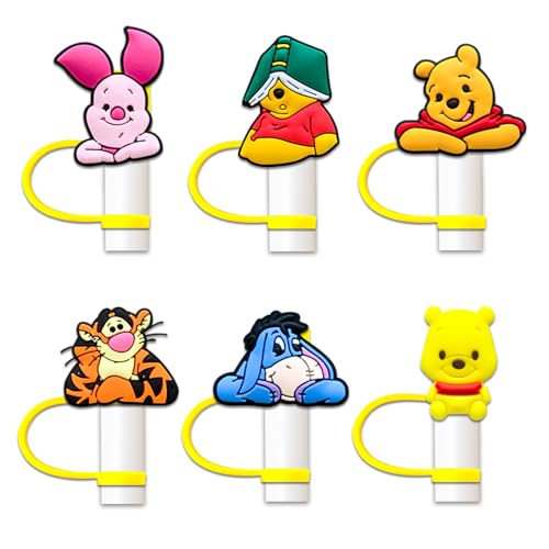 6 cubiertas de pitillo de silicona para vaso Stanley miniatura 1