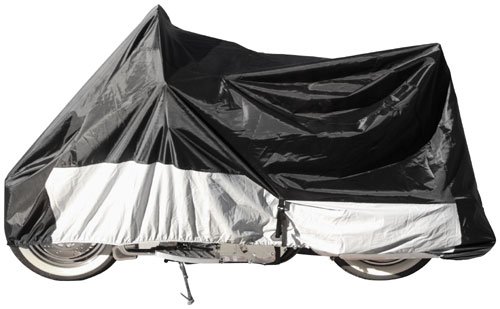 COVERMAX Deluxe Motorcycle Cover Sport/Custom MED Black