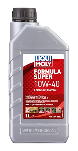 Liqui Moly Formula Super 10W-40 | 1 L | mineralisches Motoröl | Art.-Nr.: 3862