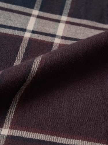 Image of The Souled Store Plaid: Black /Blue /Red Checks Long Sleeve Collared Neck Button Down Cotton Relaxed Fit Shirts for Men and Boys - Classic and Casual Wardrobe Essentials