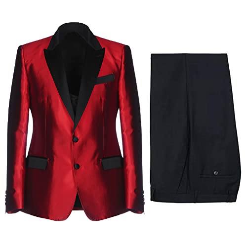 Costume trois pièces veste tissu coréen homme pantalon noir dîner banquet