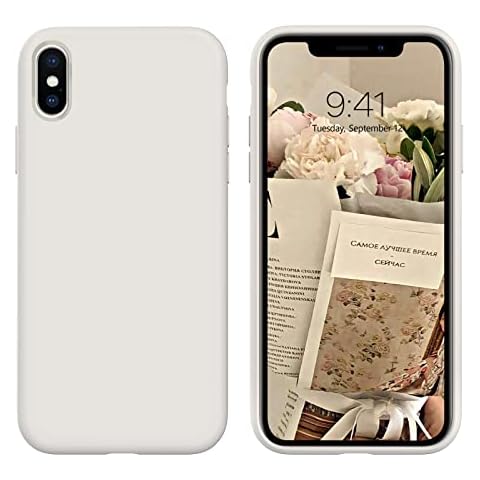 DOMAVER Liquid Silicone Case for iPhone XS/X Cover