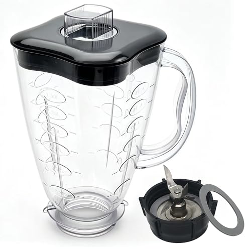 4918 Replacement 5 Cup Clover Shape Plastic Blender Jar Asse