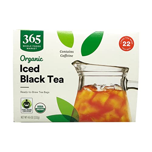 365 By Whole Foods Market, Tea Iced Black Organic, 22 Pack #TOP2