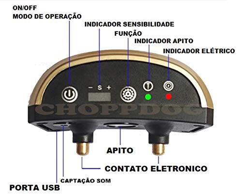 COLEIRA ADESTRAMENTO ANTI LATIDO ORIGINAL (PULSO)
