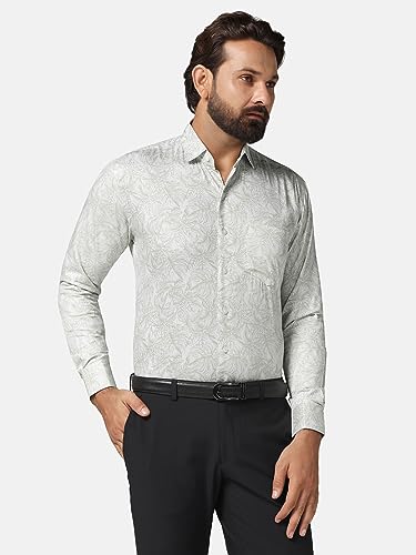 Image of TAHVO Men's Regular Fit Long Sleeves Cotton Formal Shirt