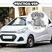 VekAuto Water Pump Compatible for HYUNDAI GRAND I10 I20 for KIA RIO PICANTO MORNING 1.2L, Durable Metal Silver Tone Front Engine Water Pump