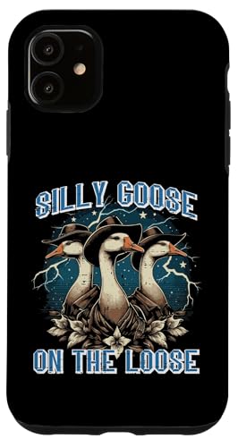 Goose Silly On Loose Gese Lightning Electric ���f�B�[�X �����Y �L�b�Y �X�}�z�P�[�X iPhone 11 �p