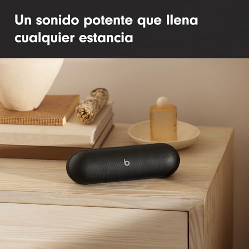 Miniatura 2 de Beats Pill - Altavoz Bluetooth inalámbrico y Cargador portátil Mediante USB-C, hasta 24 Horas de autonomía, Resistencia al Agua IP67, Compatible con Apple y Android, micrófono Integrado – Negro Mate