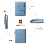 FALAN MULE Small Wallet for Women Leather Bifold Compact RFID Blocking Small Womens Wallet - Image 4