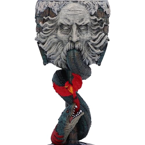Nemesis Now Harry Potter Chamber of Secrets Goblet 19.5cm, Resin, Official Harry Potter Merchandise, Harry Potter Chamber of Secrets Collectible Cup, Cast in The Finest Resin, Expertly Hand-Painted
