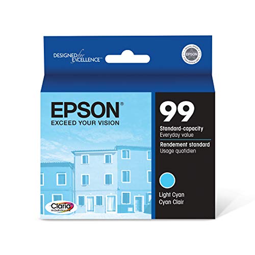 epson 98 epson 99 - Epson Claria Hi-Definition 99 Standard-capacity -Inkjet - -Cartridge Light Cyan T099520