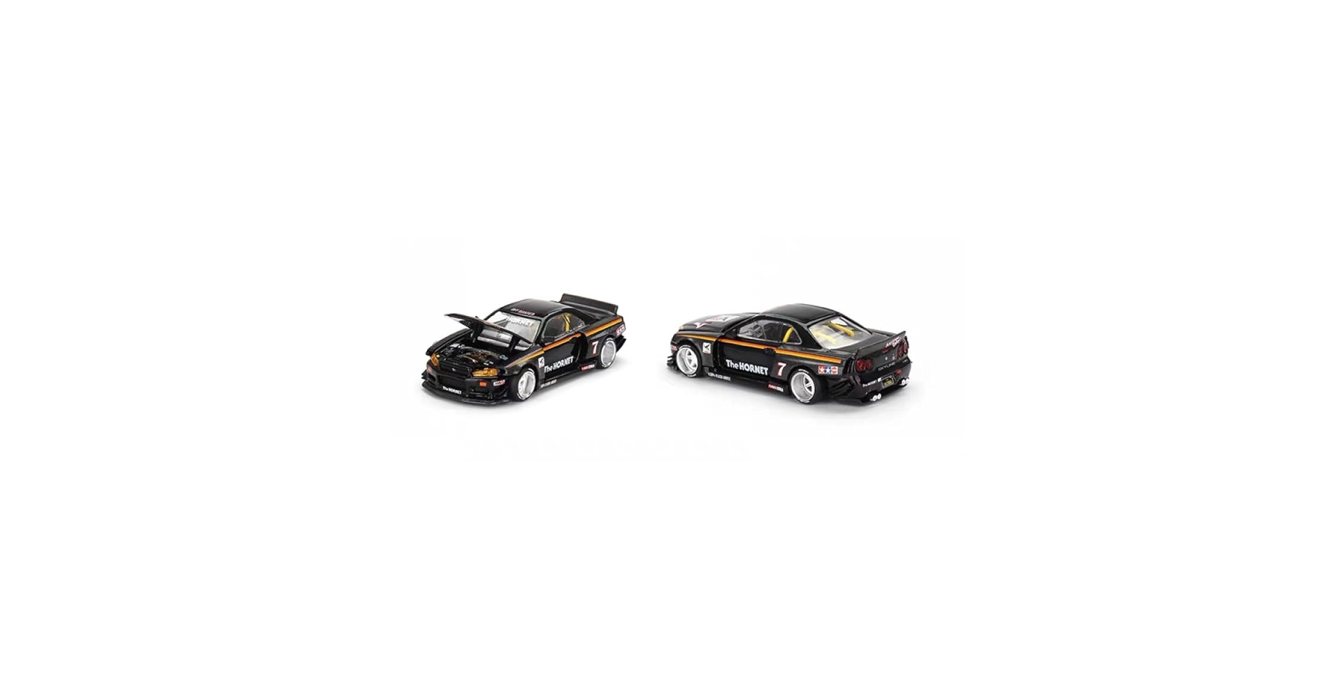 ミニGT 街道ハウス　日産スカイライン GT-R R34　タミヤ　ホーネット Amazon | 1/64 MINI GT TAMIYA x KAIDO HOUSE タミヤ 街道ハウス