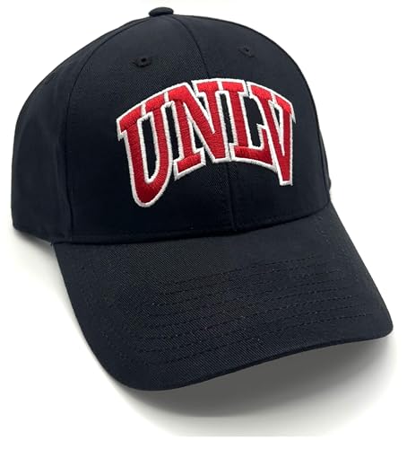 Gorra deportiva ajustable UNLV Rebels Rojo/Blanco miniatura 1