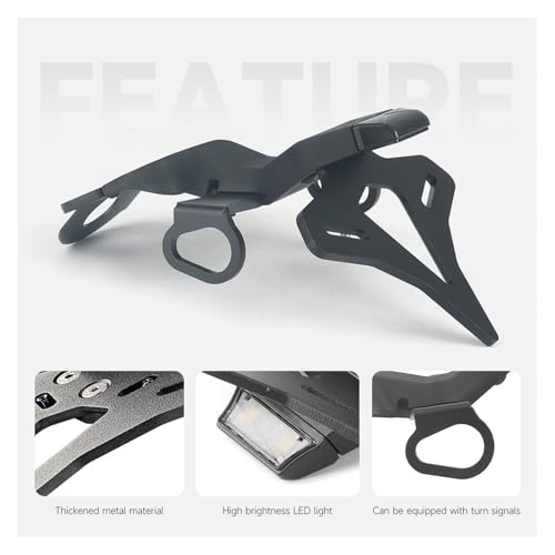 Support de Plaque d'immatriculation pour Yamaha MT-10 2022-2024