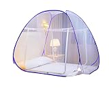 Mosquito Net Unique Design Comfort Moon Netting Cotton Net with Enclosed Bed Canopy Classic Net for