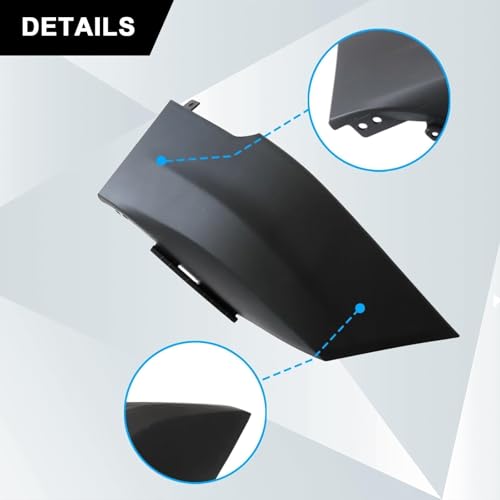 SecosAutoparts Front Bumper Lower Fascia Right Passenger Side Compatible with Chevy Traverse 2022 2023 Replace# 84426590, GM1017113 by SecosAutoparts - Image 3