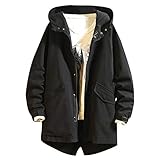 Komfortabel: Lange Ärmel und gerader Saum bieten Komfort für Sie. Hüftlänge frei beweglich und normale Passform für den Alltag.