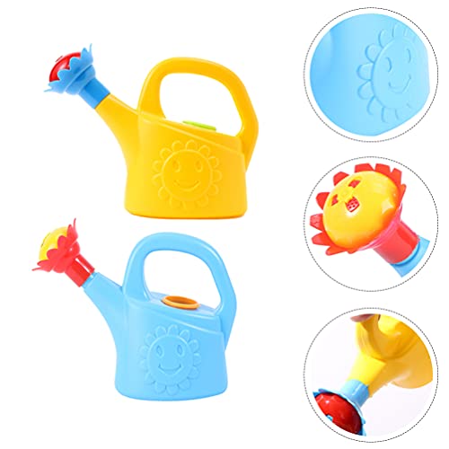 Cabilock Mini Regador De Plantas 2Pcs Mini Crian?as Regador Com Longo Bico Aspersor de Rega Rega Pul
