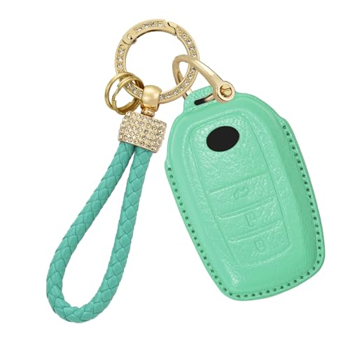 Coque de clé pour Toyota Camry RAV4 et Yaris bleu métallisé