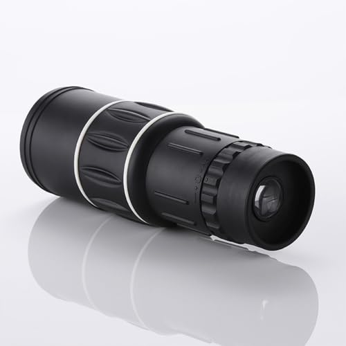 16 x 52 Monokular High Power Mini Schwarz Teleskop Dual Focus Optik Einstellbarer Zoom Teleskop Fernglas Teleskope für Wandern Camping Reisen Tourismus Panzerung