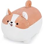 Auspicious beginning Shiba Inu Plush Pillows-16\'\' Corgi Plushie Stuffed Animals Giant Corgi Plush, Dog Plush Pillow Hugging Pillow Cushion Soft Shiba Plush Toy Big Stuffed Animals
