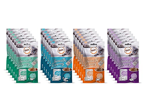Image of Gnawlers Smooth Creamy Treats Combo Liver x6 Mussel x6 Salmon x6 Crab x6 Sold by DogsNCats